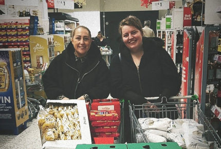 Throughout December, staff collected food donations for Bethany Community Emergency Foodbank in an effort to help them stay stocked up during the festive period.
